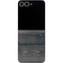 Black Painted Wood Galaxy Z Flip6 Skin