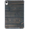 Black Painted Wood iPad 11th Gen (2025) Clear Case