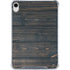 Black Painted Wood iPad 11th Gen (2025) Clear Case