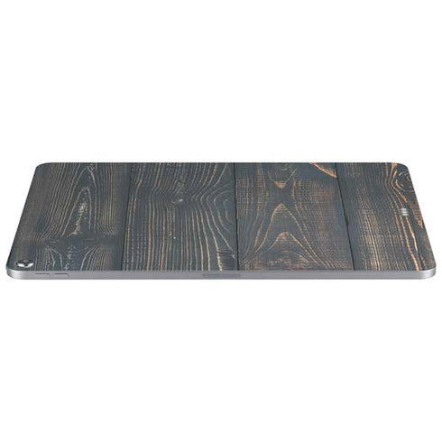 Black Painted Wood Apple iPad Air Skin
