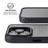 Black Painted Wood iPhone 13 Pro Max Kickstand Case