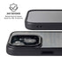 Black Painted Wood iPhone 14 Plus Kickstand Case