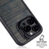 Black Painted Wood iPhone 14 Pro Max Kickstand Case