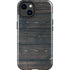 Black Painted Wood iPhone 15 Impact Case