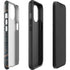 Black Painted Wood iPhone 15 Impact Case