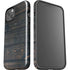 Black Painted Wood iPhone 15 Impact Case