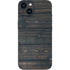 Black Painted Wood iPhone 15 Skin