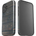 Black Painted Wood iPhone 16 Impact Case