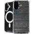 Black Painted Wood iPhone 16 MagSafe Case