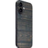 Black Painted Wood iPhone 16 Plus Skin