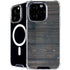 Black Painted Wood iPhone 16 Pro MagSafe Case