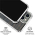 Black Painted Wood iPhone 16 Pro Max Clear Case