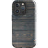 Black Painted Wood iPhone 16 Pro Max Impact Case