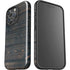 Black Painted Wood iPhone 16 Pro Max Impact Case