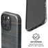 Black Painted Wood iPhone 16 Pro Max Magsafe Impact Case