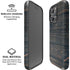 Black Painted Wood iPhone 16 Pro Max Magsafe Impact Case