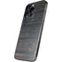 Black Painted Wood iPhone 16 Pro Max Skin