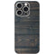 Black Painted Wood iPhone 16 Pro Skin