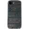 Black Painted Wood iPhone 16e Clear Case