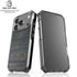 Black Painted Wood iPhone 18 Pro Clear Case