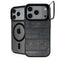 Black Painted Wood iPhone 18 Pro Kickstand Case