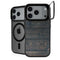 Black Painted Wood iPhone 18 Pro Max Kickstand Case