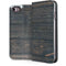 Black Painted Wood iPhone 7 Folio Case