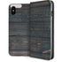 Black Painted Wood iPhone 8 Folio Case