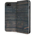 Black Painted Wood iPhone SE (2nd & 3rd Gen) Folio Case