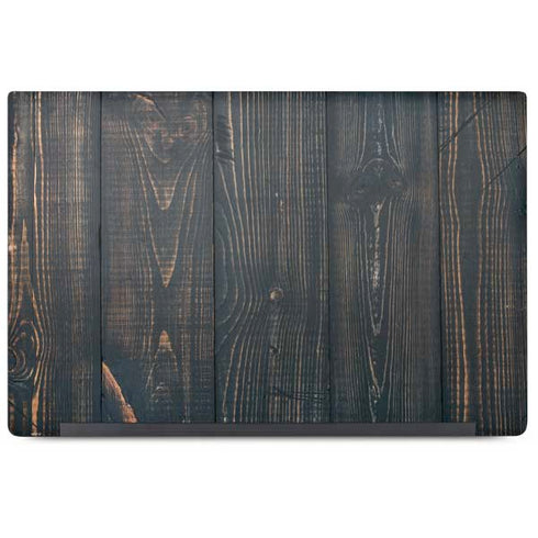 Black Painted Wood Dell Latitude Skin