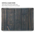 Black Painted Wood MacBook Cases