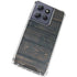 Black Painted Wood Moto G 5G (2025) Clear Case