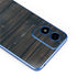 Black Painted Wood Moto G Play 4G (2024) Skin