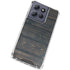 Black Painted Wood Moto G Play 5G (2025) Clear Case