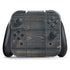Black Painted Wood Nintendo Skins