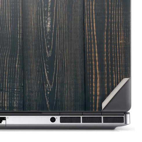Black Painted Wood Dell Precision Skin