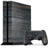 Black Painted Wood PlayStation PS4 Skins