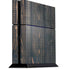 Black Painted Wood PlayStation PS4 Skins
