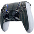 Black Painted Wood PS5 DualSense Edge Pro Controller Skin