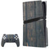 Black Painted Wood PlayStation PS5 Skins