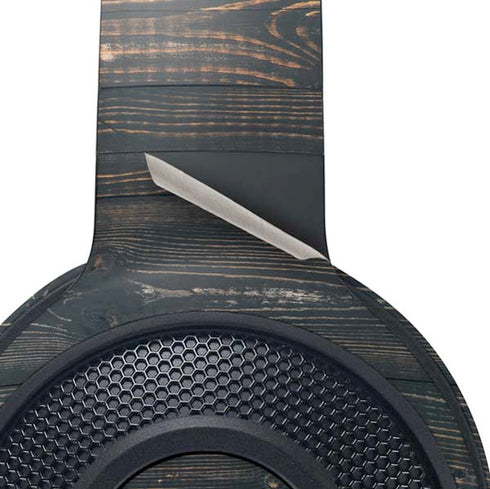 Black Painted Wood Razer Kraken X Skin