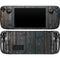 Black Painted Wood Steam Deck Handheld Gaming Computer OLED Skin