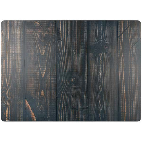 Black Painted Wood Surface Laptop 7 15in Skin