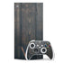 Black Painted Wood Xbox Series X Skins