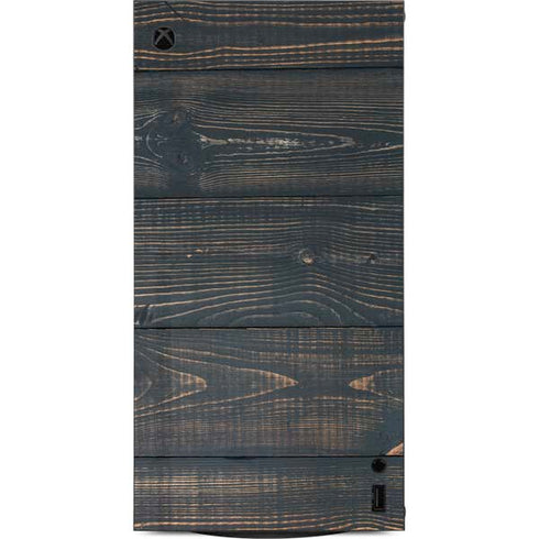 Black Painted Wood XBox Series X Digital Edition Console Skin