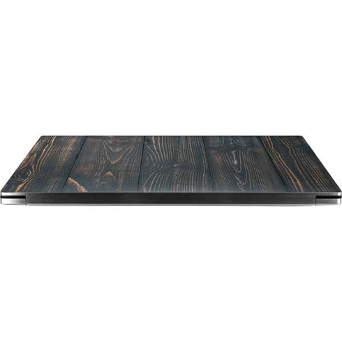 Black Painted Wood Dell XPS Skin