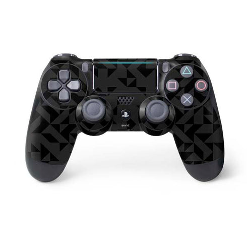 Black Geometric PlayStation PS4 Skins