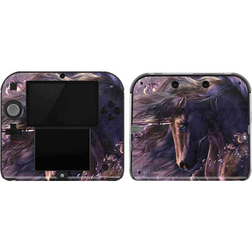 Black Rose Unicorn by Laurie Prindle Nintendo Skins