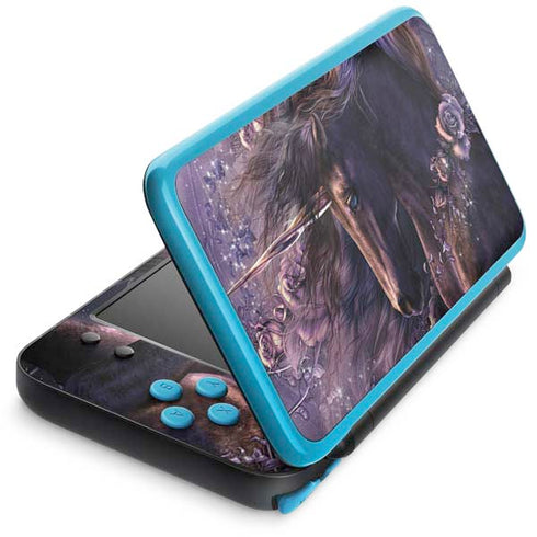 Black Rose Unicorn by Laurie Prindle Nintendo Skins