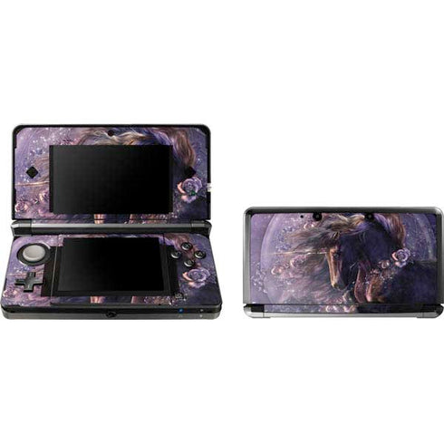 Black Rose Unicorn by Laurie Prindle Nintendo Skins